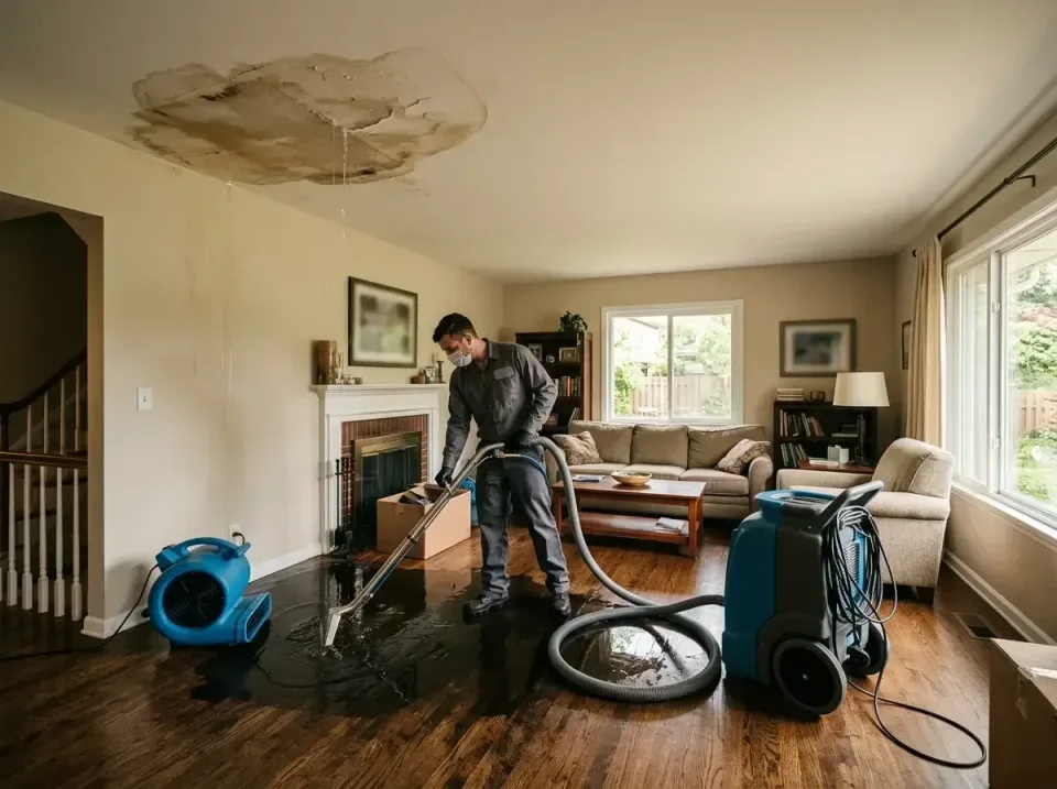 attic-pipe-burst-ceiling-drip-008 — frequently asked questions, Water Damage Restoration & Carpet Care in Lincoln, ID